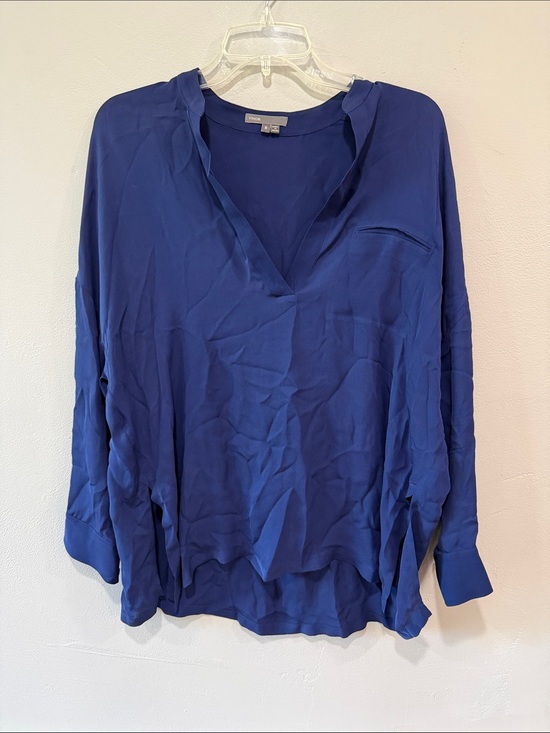 Vince Tops - Vince oversized silk blue blouse top size small